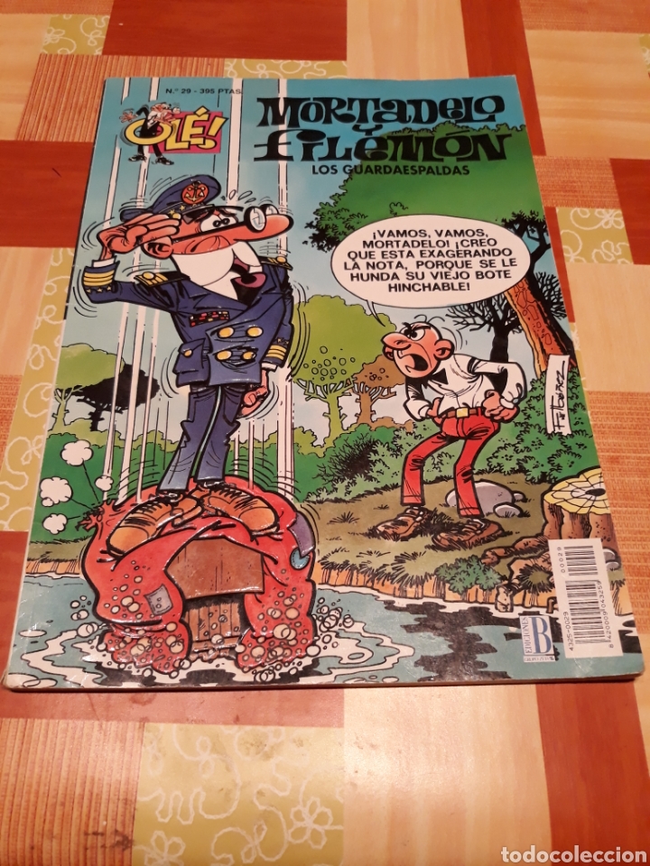 C&oacute;mics: Mortadelo y Filem&oacute;n los guardaespaldas n&deg; 29 ol&eacute; ! - ediciones B - Foto 1