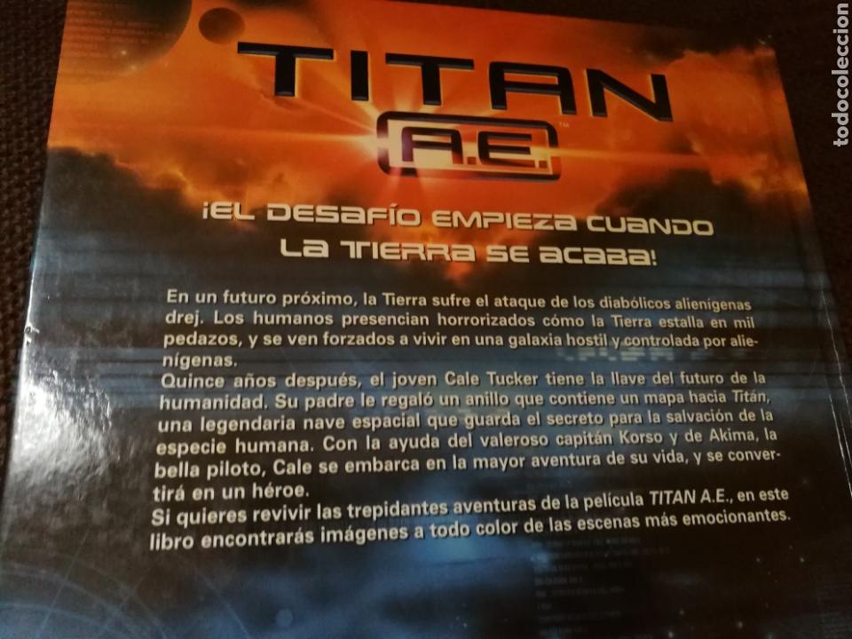C&oacute;mics: TITAN A.E. UNA AVENTURA ESPACIAL.LIBRO DE LA PELICULA. RARO - Foto 6