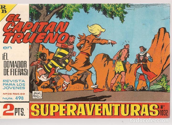 C&oacute;mics: EL CAPITAN TRUENO. N&ordm; 498. FACSIMIL. EDICIONES B. (ST/A13) - Foto 1