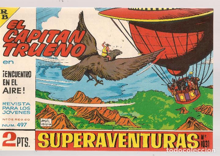 C&oacute;mics: EL CAPITAN TRUENO. N&ordm; 497. FACSIMIL. EDICIONES B. (ST/A13) - Foto 1