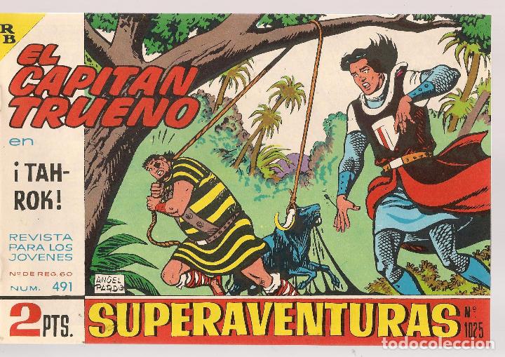 C&oacute;mics: EL CAPITAN TRUENO. N&ordm; 491. FACSIMIL. EDICIONES B. (ST/A13) - Foto 1