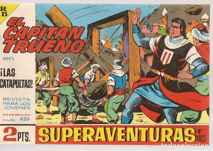 C&oacute;mics: EL CAPITAN TRUENO. N&ordm; 489. FACSIMIL. EDICIONES B. (ST/A13) - Foto 1