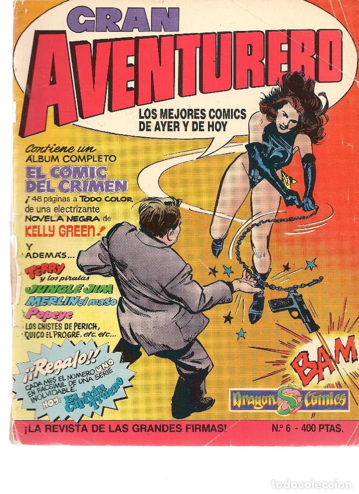 C&oacute;mics: GRAN AVENTURERO. N&ordm; 6. SIN EL FACSIMIL . EDICIONES B. (ST/A13) - Foto 1