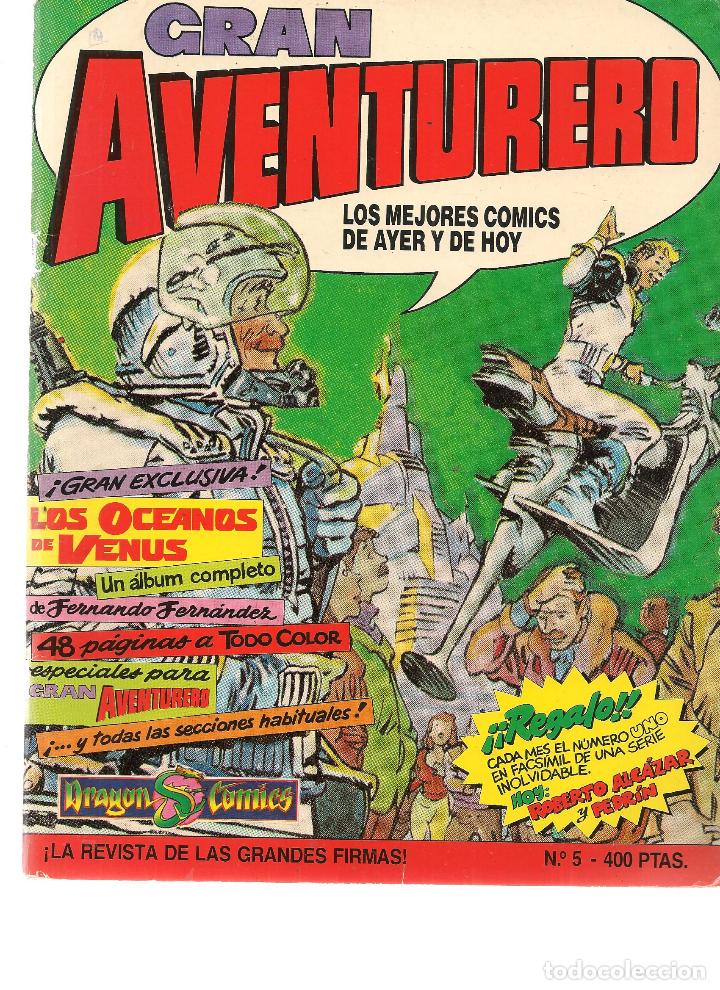 C&oacute;mics: GRAN AVENTURERO. N&ordm; 5. SIN EL FACSIMIL . EDICIONES B. (ST/A13) - Foto 1