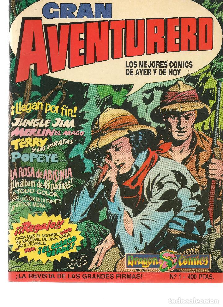 C&oacute;mics: GRAN AVENTURERO. N&ordm; 1. SIN EL FACSIMIL . EDICIONES B. (ST/A13) - Foto 1