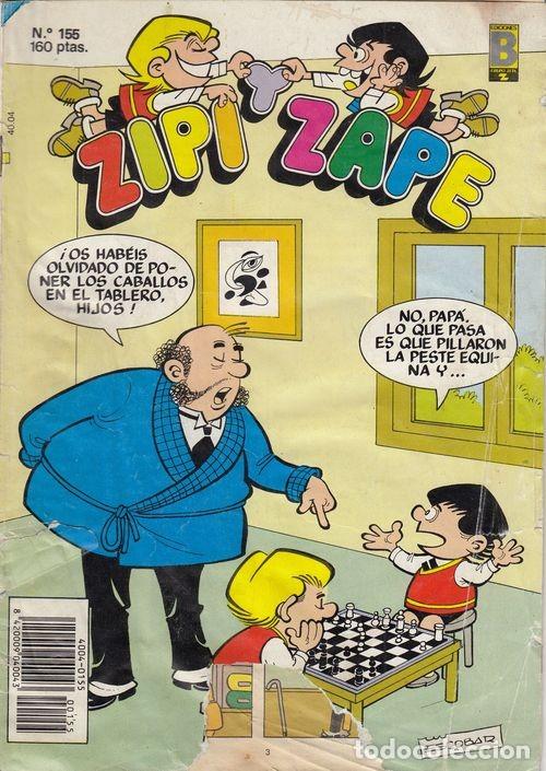 C&oacute;mics: ZIPI Y ZAPE N&ordm; 155 - EDICIONES B - Foto 1