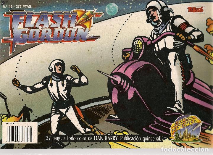 C&oacute;mics: FLASH GORDON. N&ordm; 49. EDICI&Oacute;N HIST&Oacute;RICA. EDICIONES B. (ST/A14) - Foto 1