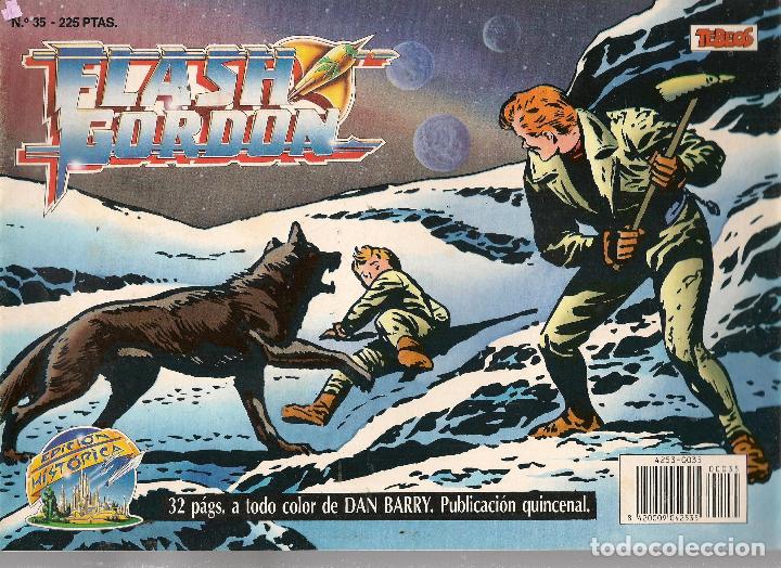 C&oacute;mics: FLASH GORDON. N&ordm; 35. EDICI&Oacute;N HIST&Oacute;RICA. EDICIONES B. (ST/A14) - Foto 1