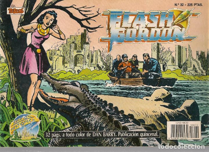 C&oacute;mics: FLASH GORDON. N&ordm; 32. EDICI&Oacute;N HIST&Oacute;RICA. EDICIONES B. (ST/A14) - Foto 1