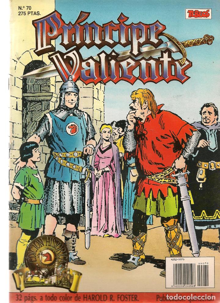 C&oacute;mics: PRINCIPE VALIENTE. N&ordm; 70. EDICI&Oacute;N HIST&Oacute;RICA. EDICIONES B. (ST/A14) - Foto 1