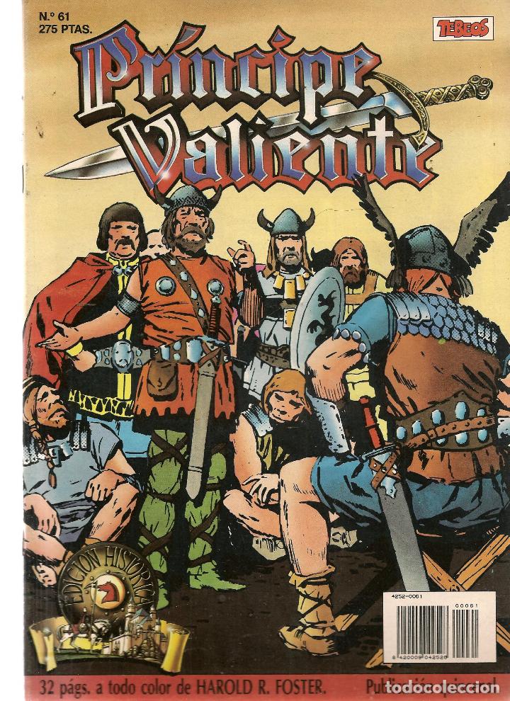 C&oacute;mics: PRINCIPE VALIENTE. N&ordm; 61. EDICI&Oacute;N HIST&Oacute;RICA. EDICIONES B. (ST/A14) - Foto 1