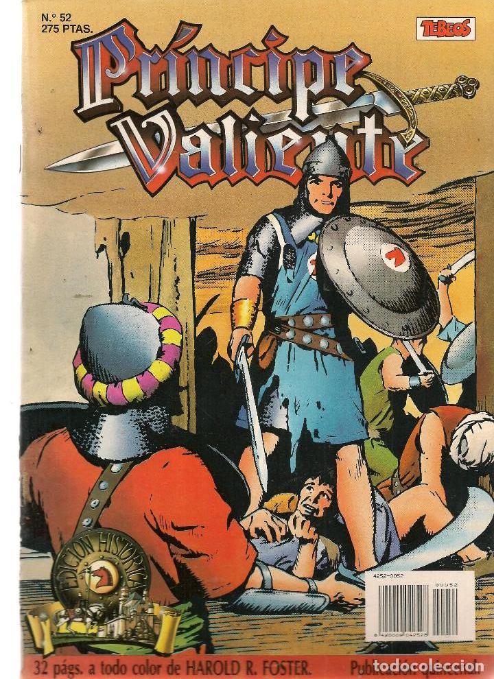 C&oacute;mics: PRINCIPE VALIENTE. N&ordm; 52. EDICI&Oacute;N HIST&Oacute;RICA. EDICIONES B. (ST/A14) - Foto 1