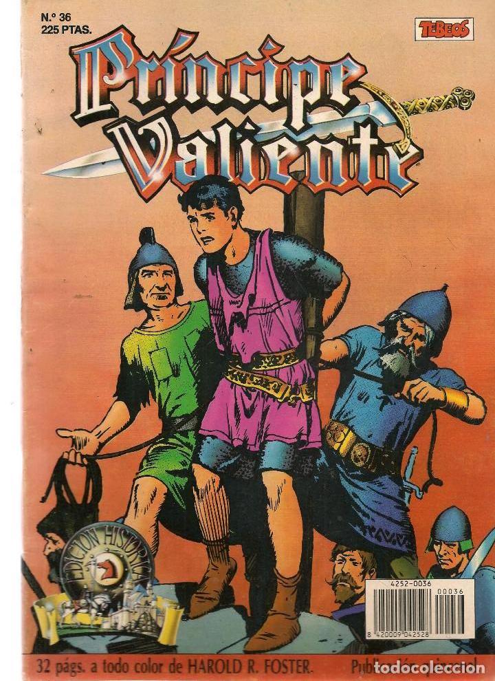 C&oacute;mics: PRINCIPE VALIENTE. N&ordm; 36. EDICI&Oacute;N HIST&Oacute;RICA. EDICIONES B. (ST/A14) - Foto 1