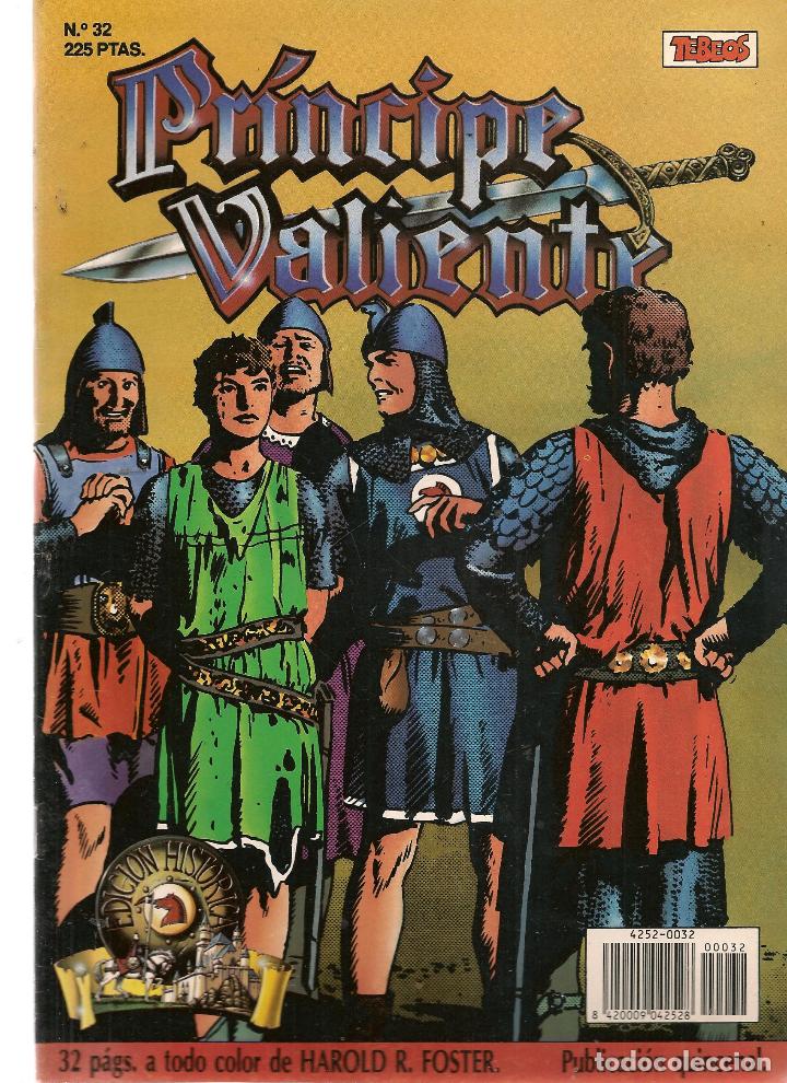 C&oacute;mics: PRINCIPE VALIENTE. N&ordm; 32. EDICI&Oacute;N HIST&Oacute;RICA. EDICIONES B. (ST/A14) - Foto 1