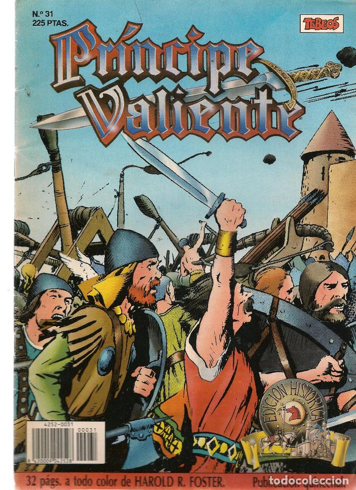C&oacute;mics: PRINCIPE VALIENTE. N&ordm; 31. EDICI&Oacute;N HIST&Oacute;RICA. EDICIONES B. (ST/A14) - Foto 1