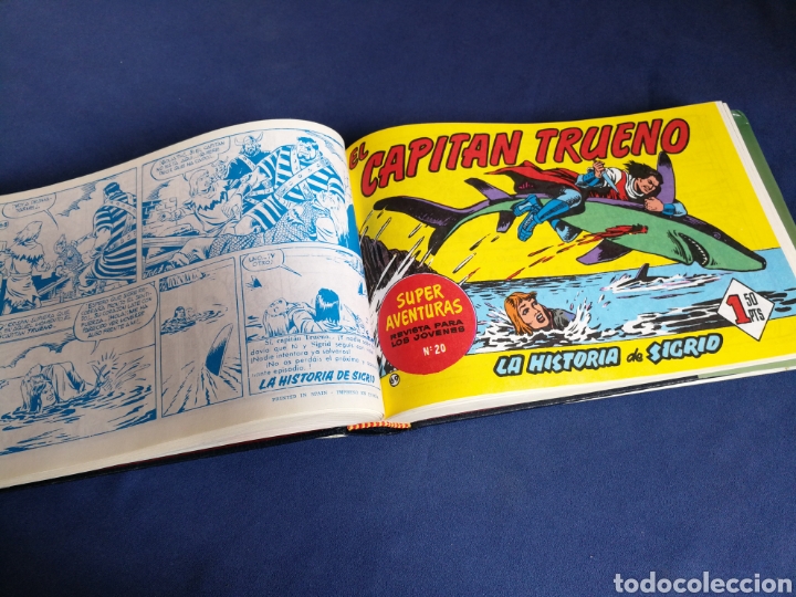 C&oacute;mics: EL CAPIT&Aacute;N TRUENO TOMO II EDICIONES B - Foto 5