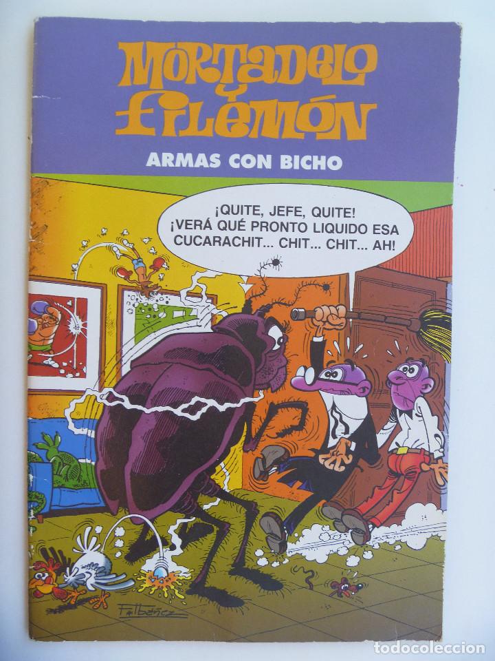 C&oacute;mics: ALBUM DE MORTADELO Y FILEMON : ARMAS CON BICHO . EDICIONES B - Foto 1