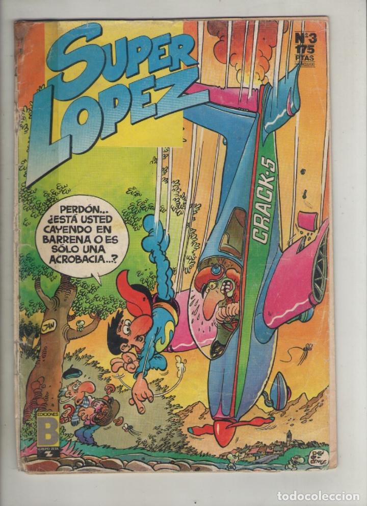 C&oacute;mics: super lopez-b.s.a.-a&ntilde;o1987-color-formato grapa-n&ordm; 3 - Foto 1