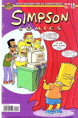C&oacute;mics: Simpson Comics (Ed-B)  N&ordm; 36 - Foto 1