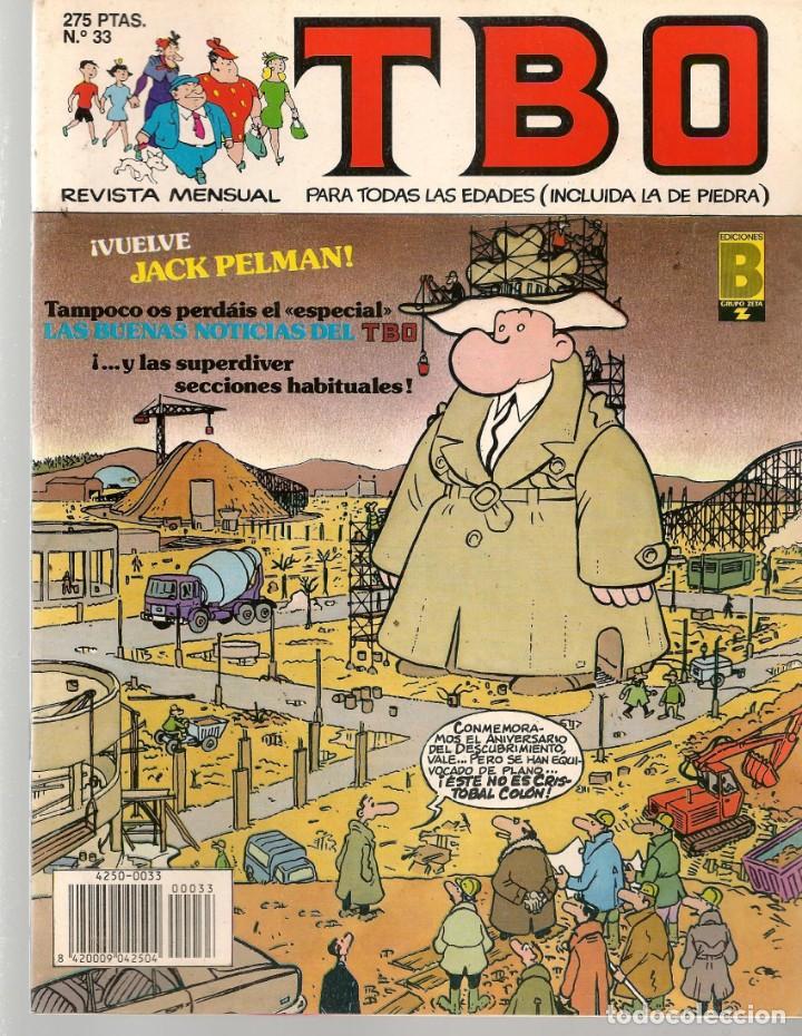 C&oacute;mics: TBO. N&ordm; 33. EDICIONES B.  (ST/MG10) - Foto 1