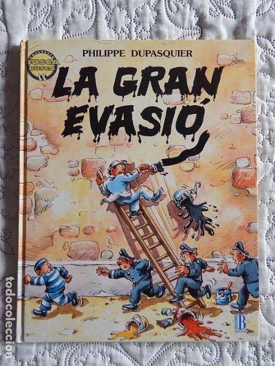 C&oacute;mics: LA GRAN EVASIO - COL LECCIO BUSCA BUSCA N. 9 - CATALA - Foto 1