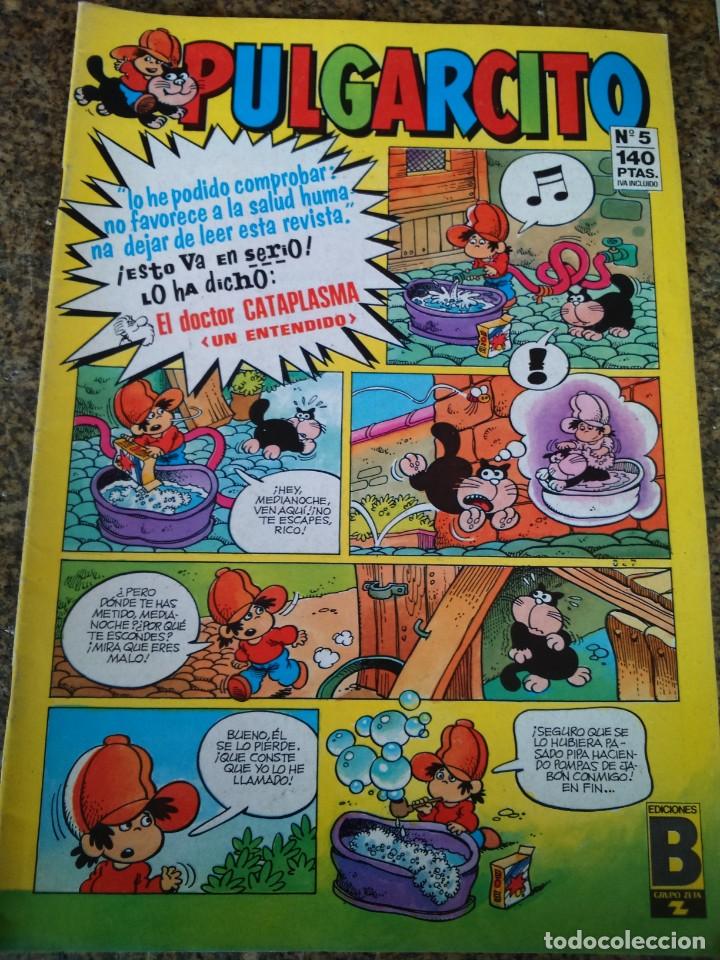 C&oacute;mics: PULGARCITO -- N&ordm; 5 -- EDICIONES B 1987 -- - Foto 1