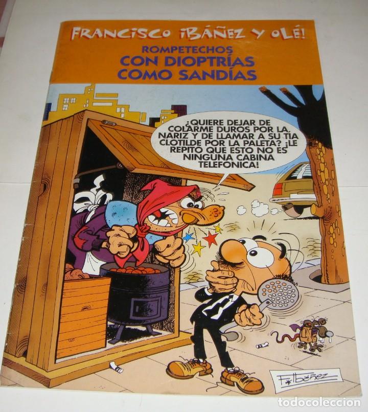C&oacute;mics: ROMPETECHOS CON DIOPTRIAS COMO SANDIAS (FRANCISCO IBA&Ntilde;EZ Y OLE) - Foto 1