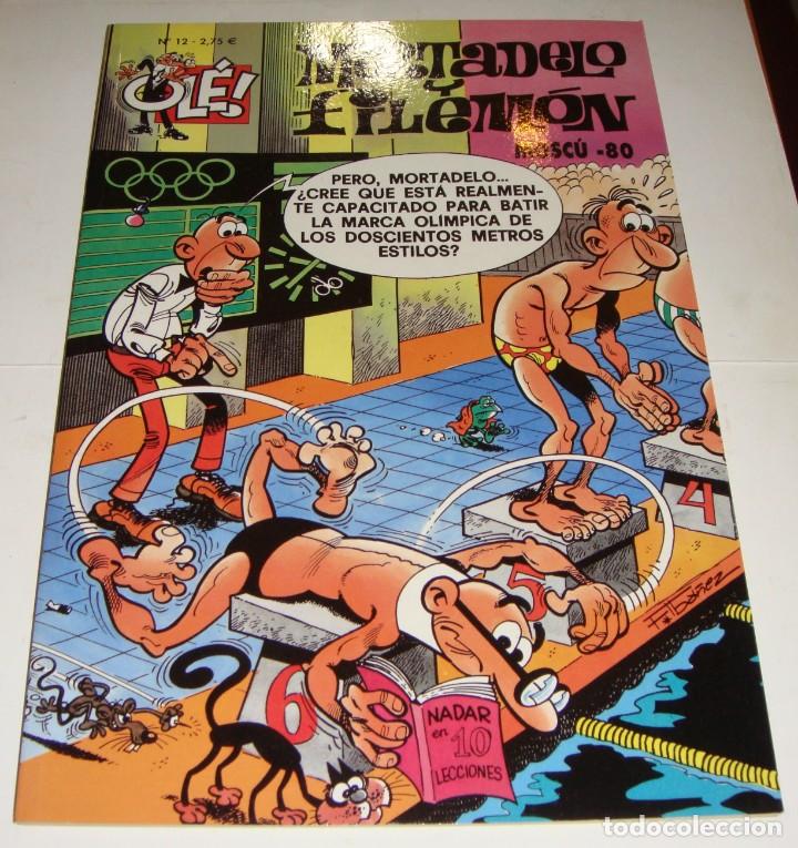 C&oacute;mics: MORTADELO Y FILEM&Oacute;N N&ordm; 12. MOSC&Uacute; 80. COLECCI&Oacute;N OL&Eacute;. EDICIONES B - Foto 1