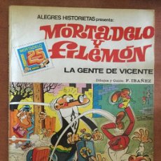 Fumetti: ALEGRES HISTORIETAS, MORTADELO Y FILEMON: LA GENTE DE VICENTE. Nº 9.