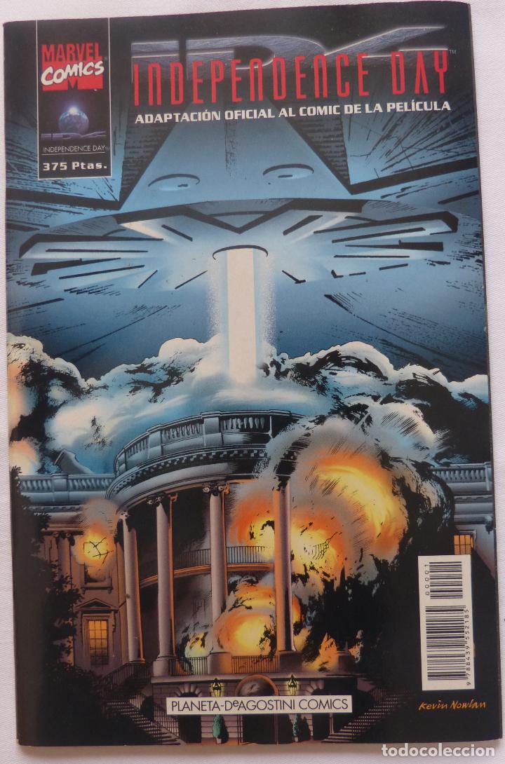 C&oacute;mics: Comic independence day-Adaptacion oficial al comic de la pelicula /Marvel comics/1996 - Foto 1