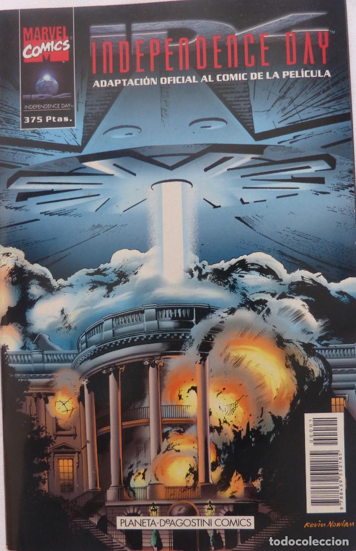 C&oacute;mics: Comic independence day-Adaptacion oficial al comic de la pelicula /Marvel comics/1996 - Foto 2