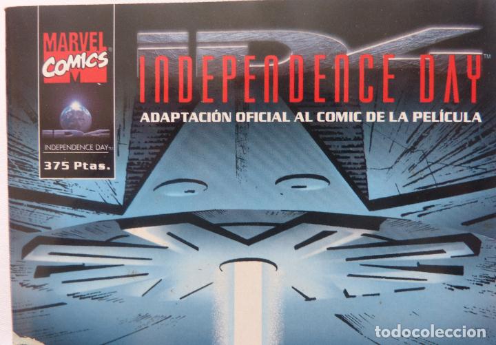 C&oacute;mics: Comic independence day-Adaptacion oficial al comic de la pelicula /Marvel comics/1996 - Foto 3