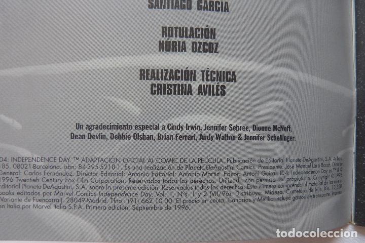 C&oacute;mics: Comic independence day-Adaptacion oficial al comic de la pelicula /Marvel comics/1996 - Foto 5
