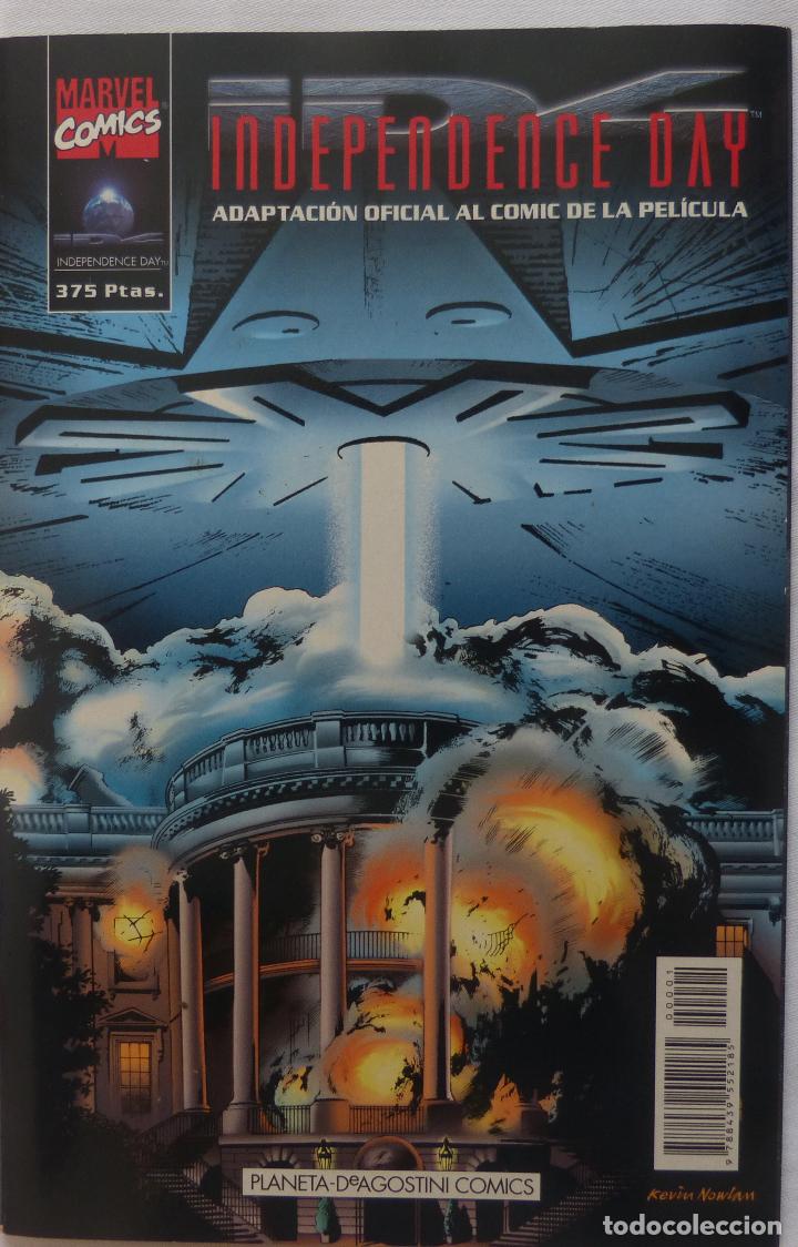 C&oacute;mics: Comic independence day-Adaptacion oficial al comic de la pelicula /Marvel comics/1996 - Foto 8