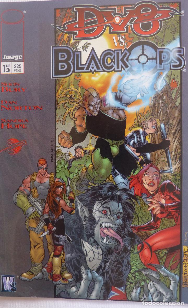 C&oacute;mics: COMIC DV8 BLACKOPS,NUMERO 1de 3,A&Ntilde;O 1998,JIM LEE - Foto 1