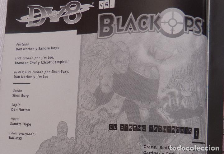 C&oacute;mics: COMIC DV8 BLACKOPS,NUMERO 1de 3,A&Ntilde;O 1998,JIM LEE - Foto 2