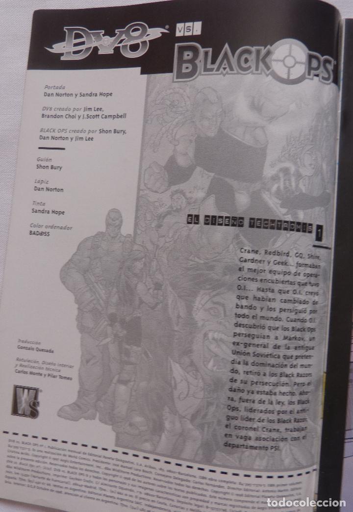 C&oacute;mics: COMIC DV8 BLACKOPS,NUMERO 1de 3,A&Ntilde;O 1998,JIM LEE - Foto 4