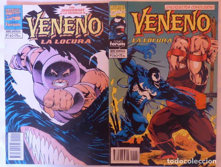C&oacute;mics: 2 Comics VENENO-La locura,numeros 1 y 3 de 3 - Foto 1