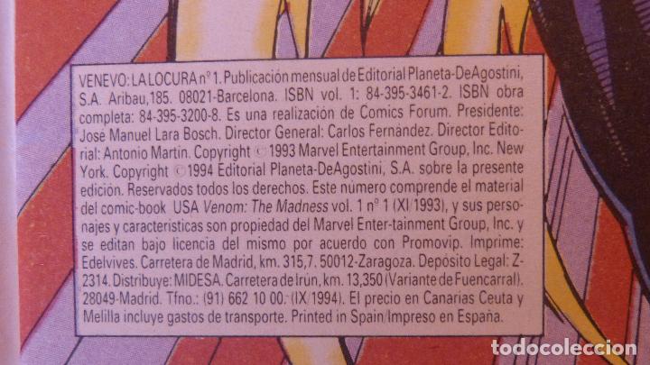 C&oacute;mics: 2 Comics VENENO-La locura,numeros 1 y 3 de 3 - Foto 4