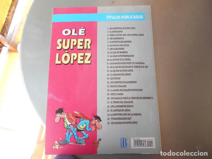 C&oacute;mics: super lopez-numero 3-ediciones b-ole-a&ntilde;o 1995-portada relieve - Foto 4