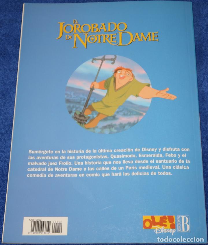C&oacute;mics: El jorobado de NotreDame - Ole Disney n&ordm; 12 - Ediciones B &iexcl;Impecable! - Foto 2