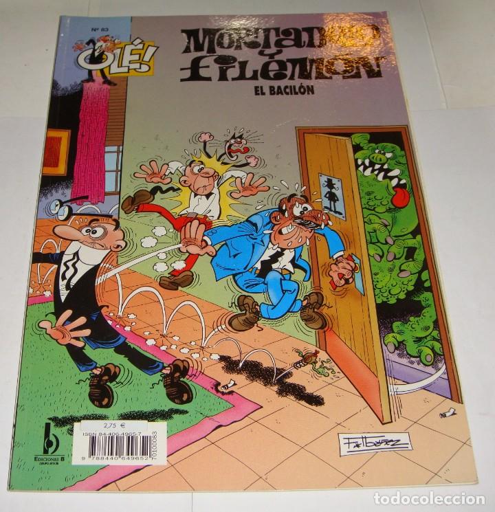 C&oacute;mics: MORTADELO Y FILEM&Oacute;N N&ordm; 83. EL BACIL&Oacute;N. COLECCI&Oacute;N OL&Eacute;. - Foto 1