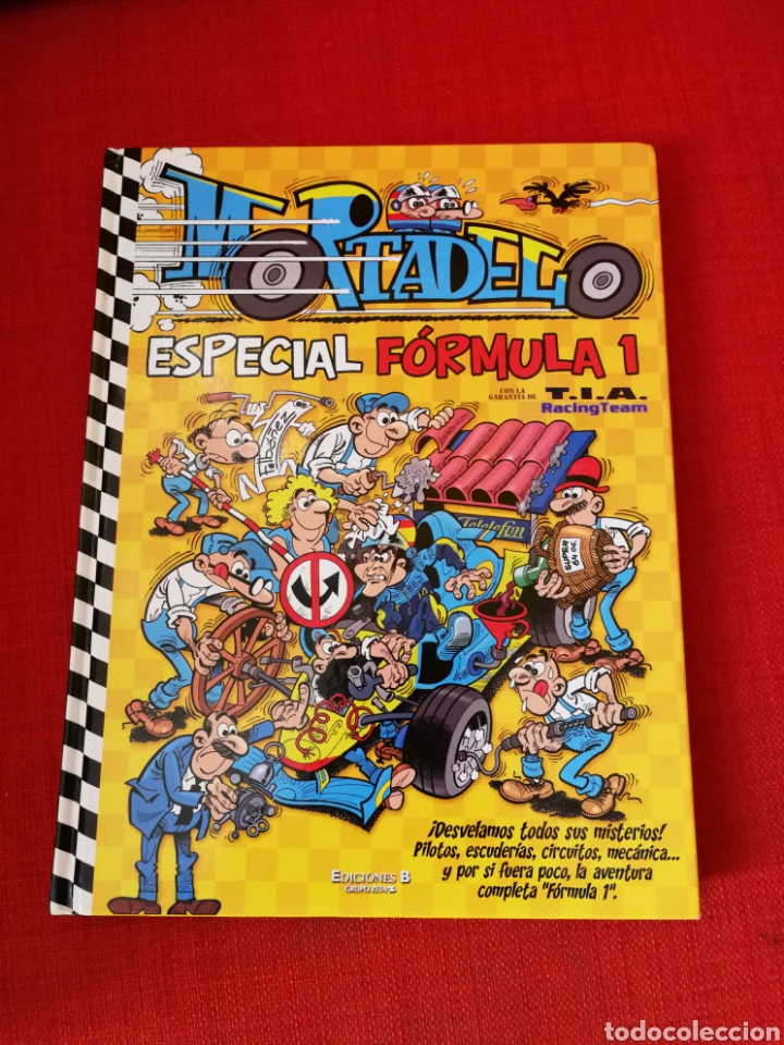 C&oacute;mics: MORTADELO ESPECIAL F&Oacute;RMULA 1. EDICIONES B. PRIMERA EDICI&Oacute;N - Foto 1