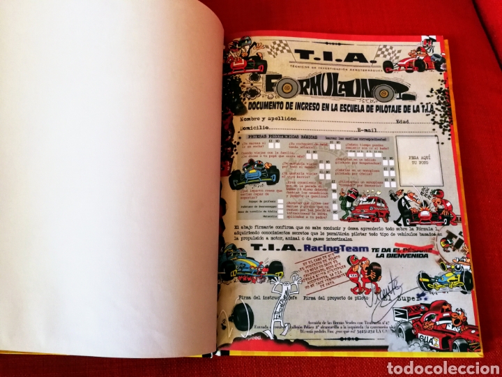 C&oacute;mics: MORTADELO ESPECIAL F&Oacute;RMULA 1. EDICIONES B. PRIMERA EDICI&Oacute;N - Foto 3