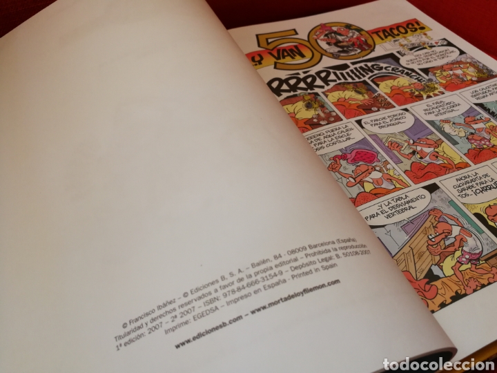 C&oacute;mics: MORTADELO Y FILEMON.LOTE 2 NUMEROS.EDICIONES B - Foto 7