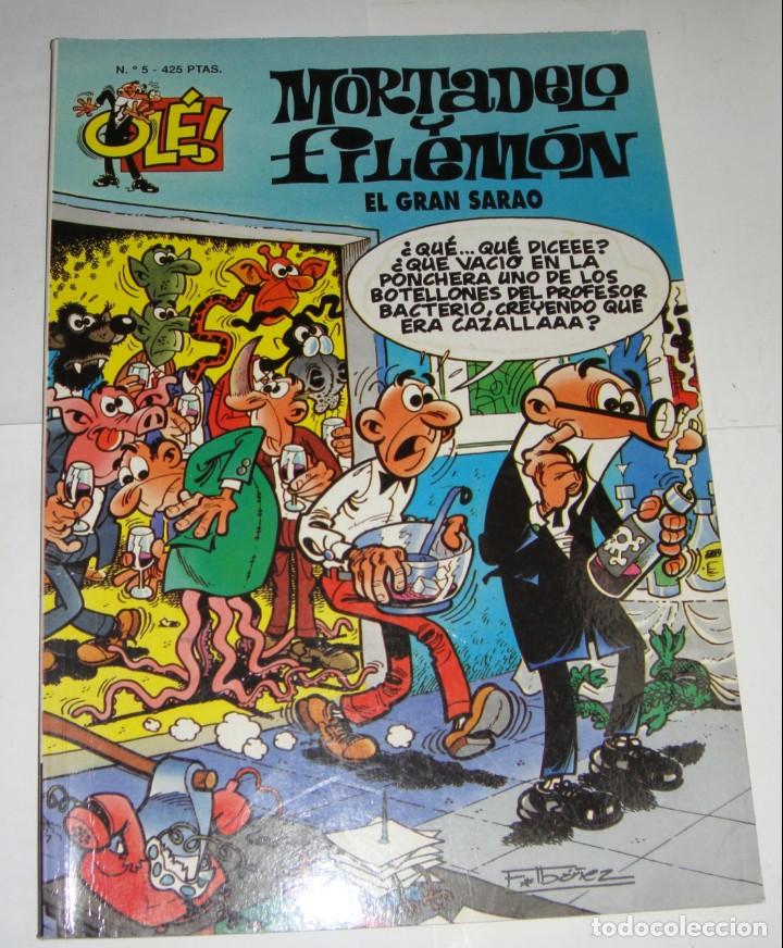 C&oacute;mics: MORTADELO Y FILEM&Oacute;N N&ordm; 5. EL GRAN SARAO. COLECCI&Oacute;N OL&Eacute;. - Foto 1