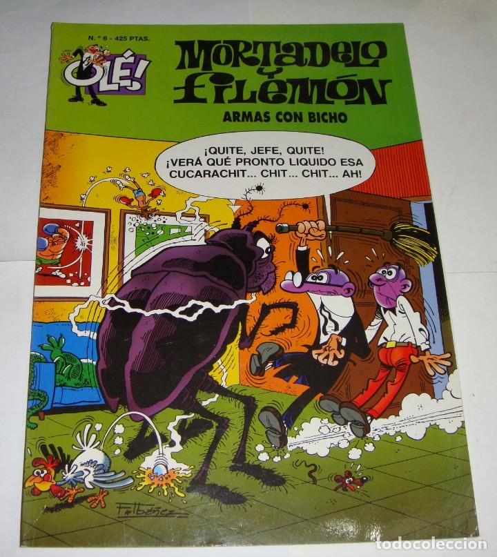 C&oacute;mics: MORTADELO Y FILEM&Oacute;N N&ordm; 6. ARMAS CON BICHO. COLECCI&Oacute;N OL&Eacute;. - Foto 1