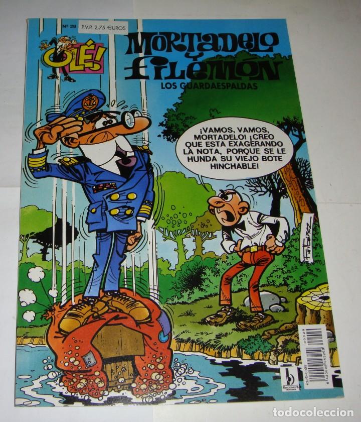 C&oacute;mics: MORTADELO Y FILEM&Oacute;N N&ordm; 29. LOS GUARDAESPALDAS. COLECCI&Oacute;N OL&Eacute;. - Foto 1