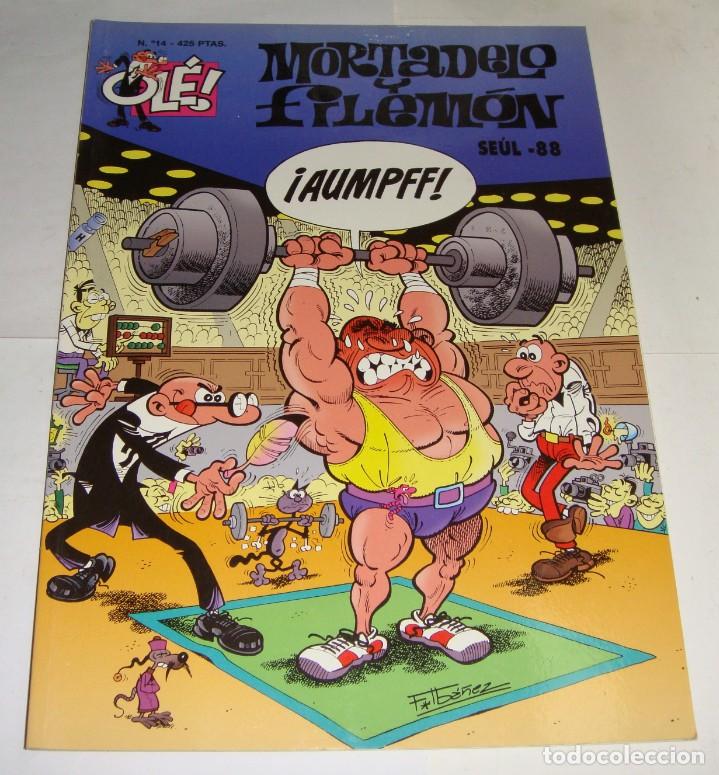 C&oacute;mics: MORTADELO Y FILEM&Oacute;N N&ordm; 14. SEUL 88. COLECCI&Oacute;N OL&Eacute;. - Foto 1