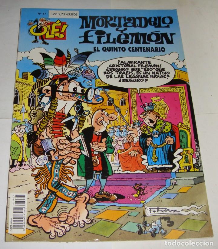 C&oacute;mics: MORTADELO Y FILEM&Oacute;N N&ordm; 47. EL QUINTO CENTENARIO. COLECCI&Oacute;N OL&Eacute;. - Foto 1